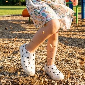 Native Kids Polka Dot Shoes Sz 12